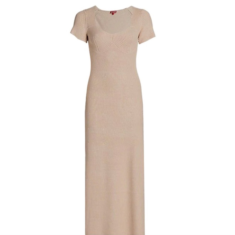Staud Camden Rib-Knit Dress